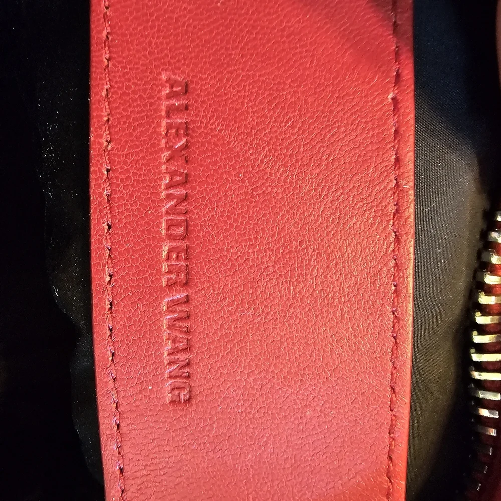 ALEXANDER WANG • RED ATTICA MINI BACKPACK 🎒 - Picture 3 of 14